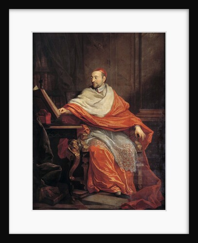 Portrait of Cardinal Pierre de Berulle by Philippe de Champaigne