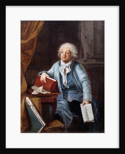 Portrait of Mirabeau in his study by Laurent Dabos