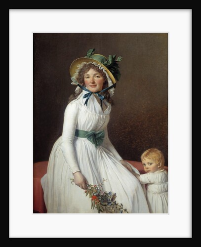 Portrait of Madame Seriziat by Jacques Louis David