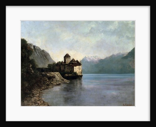 The Castle of Chillon by Gustave Courbet