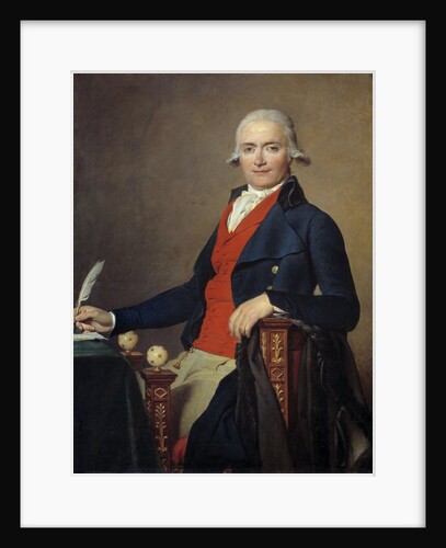 Portrait of Gaspard Meyer by Jacques Louis David