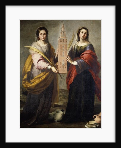 Saints Justa and Rufina, patronesses of Sevilla by Bartolome Esteban Murillo