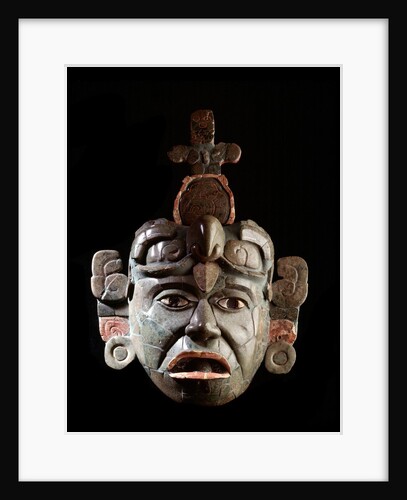 Funeral mask by Anonymous