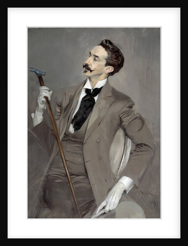 Portrait of Count Robert of Montesquiou by Giovanni Boldini