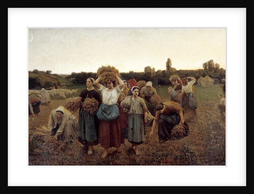 Calling in the Gleaners by Jules Breton