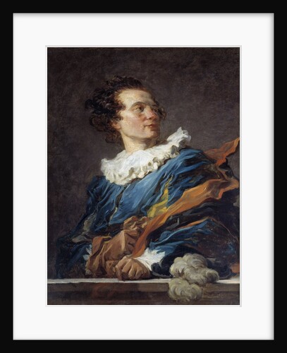 Figure of Fantasy: Portrait of the Abbot Richard de Saint-Non by Jean-Honore Fragonard