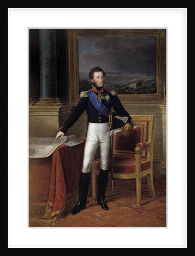 Portrait of Louis Antoine d'Artois, Duke of Angouleme by Francois Joseph Kinson