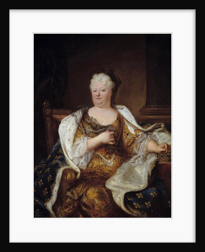 Portrait of Elizabeth Charlotte of Bavaria, Princess Palatine by Hyacinthe Rigaud
