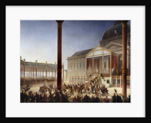 Assembly of the Champ de Mai, 1st June 1815 by Francois Joseph Heim