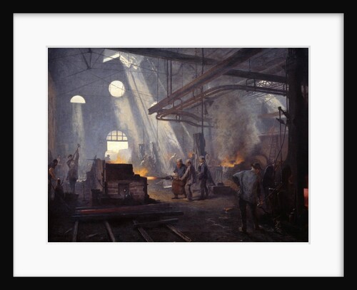 A Forge by Fernand Cormon