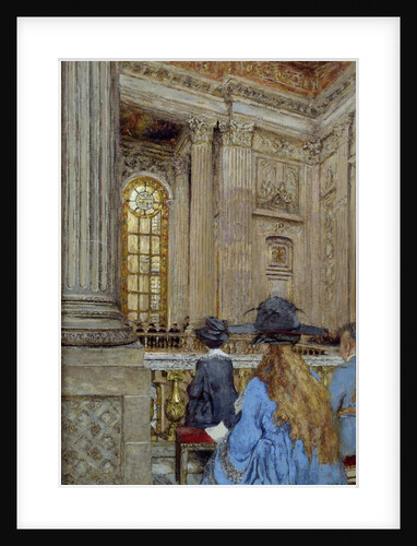 The chapel at the the Chateau of Versailles by Edouard Vuillard