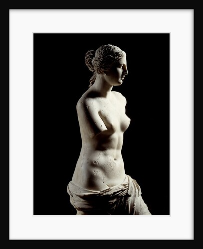 The Venus de Milo - Detail of a marble sculpture of Aphrodite by Anonymous