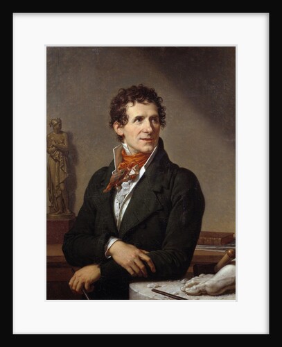 Portrait of the sculptor Antonio Canova by Francois-Xavier Fabre