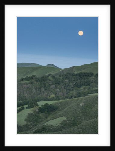 Full Moon Over the Central Coast by Anonymous