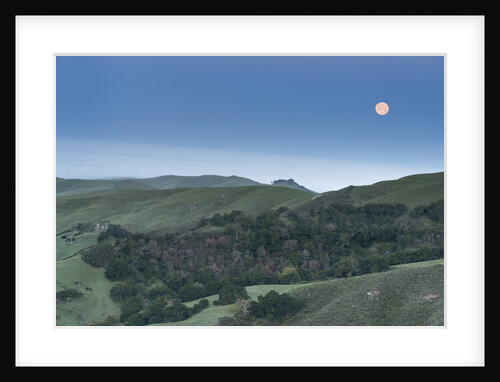 Full Moon Over the Central Coast by Anonymous