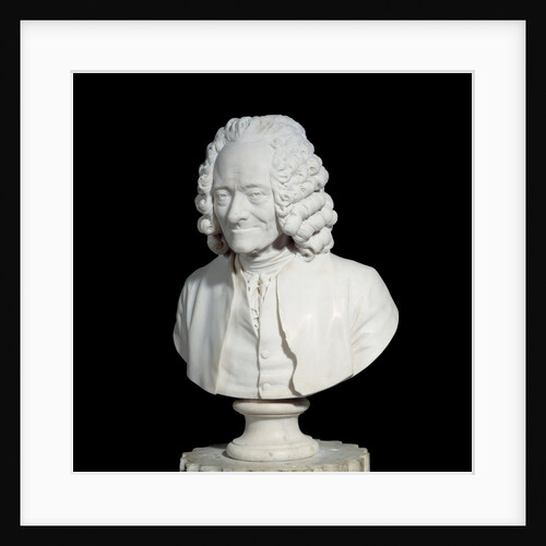 Bust of Francois Marie Arouet de Voltaire by Jean-Antoine Houdon