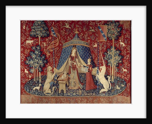 The Lady and the Unicorn: To My Only Desire Tapestry by Anonymous