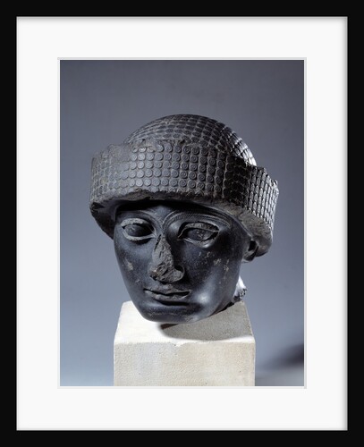 Head of Gudea, Prince of Lagesh, from Telloh Neo-Sumerian, c.2150 by Anonymous