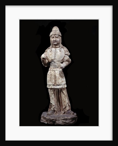 Statuette of a warrior, Tang Dynasty, 618-907 by Anonymous