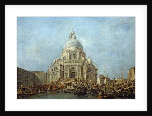 The Doge of Venice at the Festa della Salute by Francesco Guardi