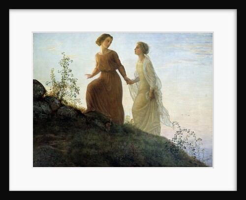 The poem of the soul: On the Mountain by Louis Janmot