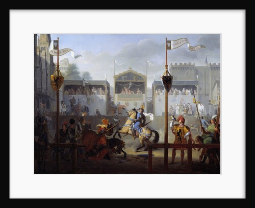 The tournament by Pierre Henri Revoil