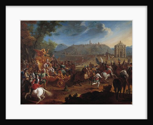 Triumph of Charles V, Duke of Lorraine by Charles Herbel