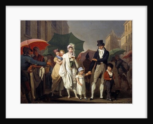 The Downpour by Louis Leopold Boilly