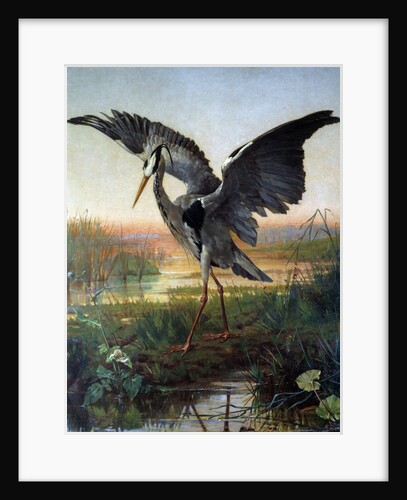 The Heron by Louis-Emile Villa