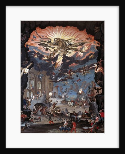 The Temptation of St. Anthony the Great by Jacques Callot