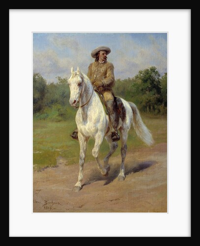 Portrait of William Frederick Cody nicknamed Buffalo Bill by Rosa Bonheur