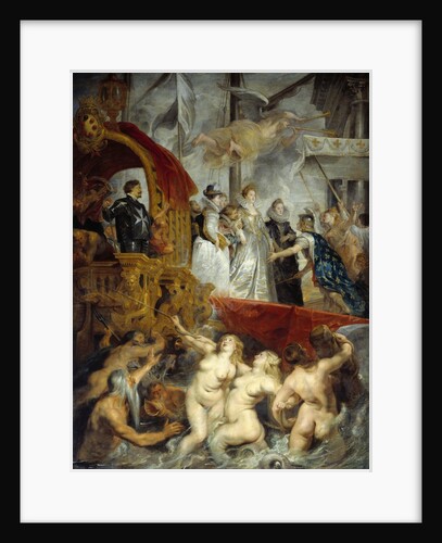 The Disembarkation at Marseilles from the Marie de' Medici Cycle by Peter Paul Rubens