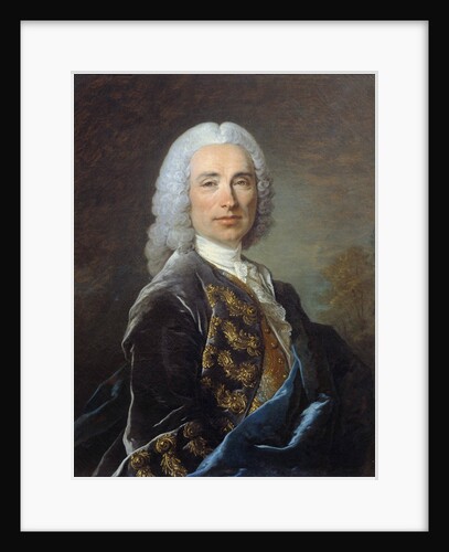 Portrait of the Marquis Nicolas de Luker by Louis Tocque