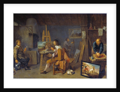 Painter's Studio by David III Ryckaert