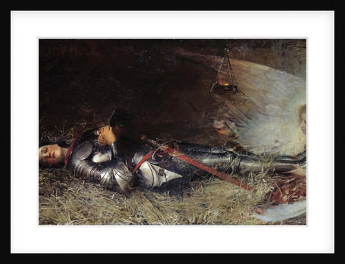 Joan of Arc Asleep by George William Joy