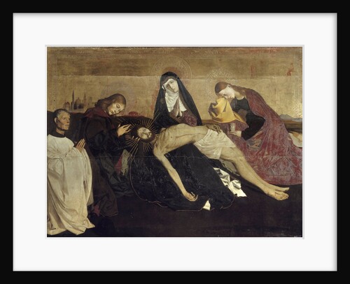 The Pieta of Villeneuve-les-Avignon by Enguerrand Quarton