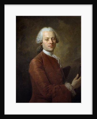 Portrait of Jean le Rond d'Alembert by Louis Tocque