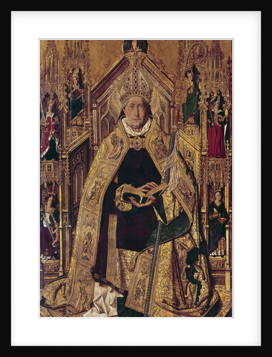 Saint Dominic of Silos by Bartolome Bermejo
