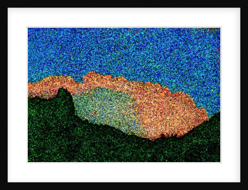 Mountain, Cloud and Sky. by Anonymous