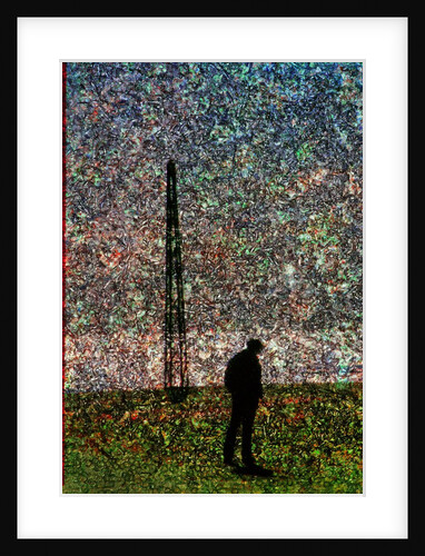 Man and Tower by Anonymous