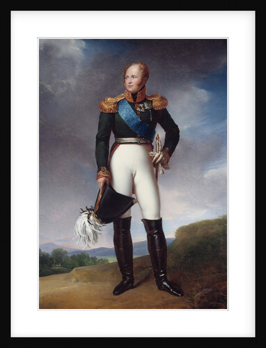 portrait of Alexander I, Tsar of Russia by Francois Pascal Simon Gerard