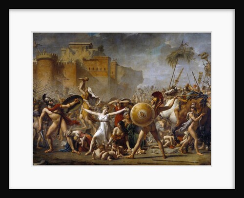 The Intervention of the Sabine Women by Jacques-Louis David