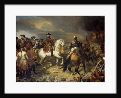 The Battle of Lauffeld by Louis Charles Auguste Couder