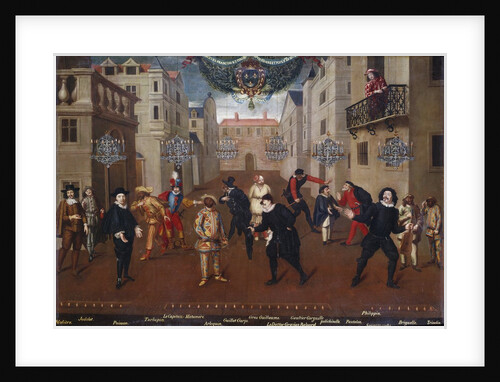 Commedia dell'Arte: Italian and French Comedians Playing in Farces by Anonymous