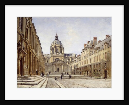 The courtyard of the Old Sorbonne by Emmanuel Lansyer