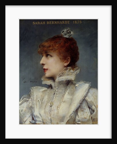 Portrait of Sarah Bernhardt by Louise Abbema