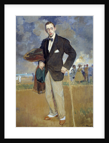 Portrait of Igor Stravinsky by Jacques-Emile Blanche