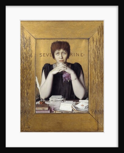 Portrait of Severine by Louis Welden Hawkins