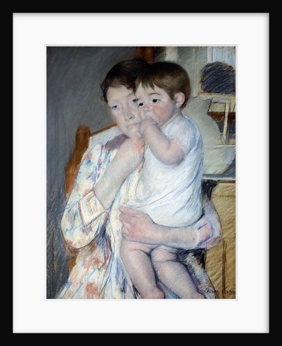 Mother and child by Mary Cassatt