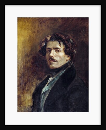 Self-portrait by Eugene Delacroix